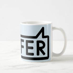 Caneca De Café Gaffer, Gíria Britânica Para Boss Mug, Treinador D