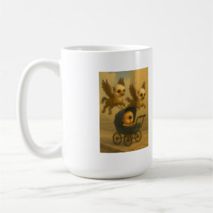 Caneca De Café Gaffins Cachorros e Bicicletas Mythology Fantasy A