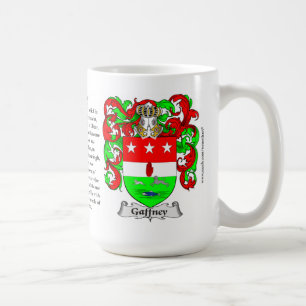 Caneca De Café Gaffney, a origem, o significado e a crista