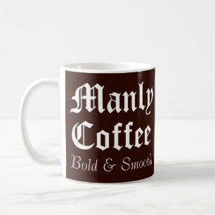 Caneca De Café Gag Engraçado Presente Manly Coffee Mug