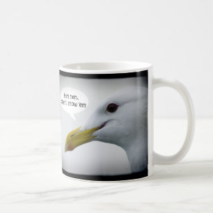Caneca De Café Gaivota amigável cómico? NÃO!
