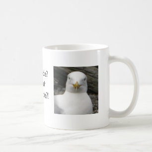 Caneca De Café Gaivota com atitude