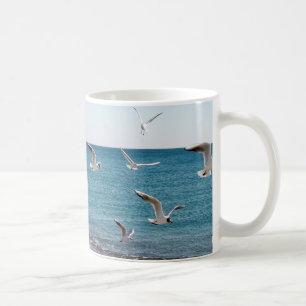Caneca De Café Gaivotas