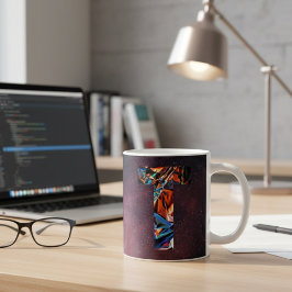 Caneca De Café Galáctico Prism Inicial