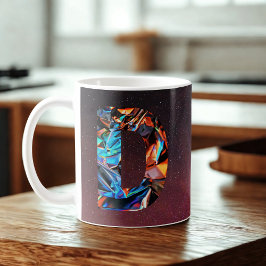 Caneca De Café Galáctico Prisma Inicial D