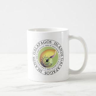 Caneca De Café Galápagos Nautilus Shell