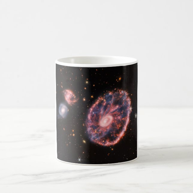 Caneca De Café Galáxia CartWheel, Telescópio Espacial James Webb (Centro)