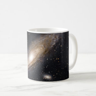 Caneca De Café Galáxia de Andrômeda Fotografia Espacial
