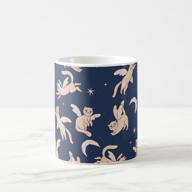 Caneca De Café Galáxia do Gato Voador (Centro)