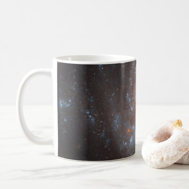 Caneca De Café Galáxia Espiral Ngc 5584 (Com Donut)