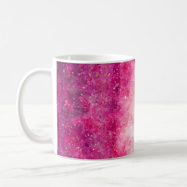 Caneca De Café Galáxia rosa (Esquerda)