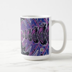 Caneca De Café Galáxia Roxa