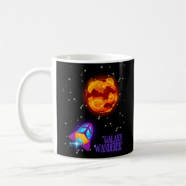 Caneca De Café Galaxy Wanderer - Tumbler isolado (Esquerda)