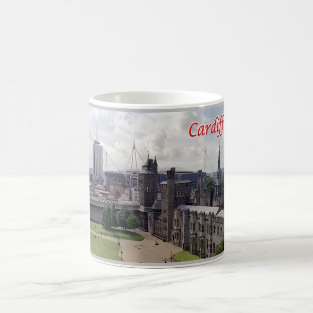 Caneca De Café Gales - Cardiff - (Centro)