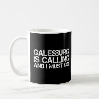 Caneca De Café Galesburg Il Illinois Funny City Trip Home Roots U