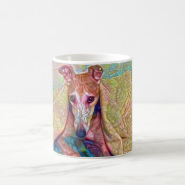 Caneca De Café Galgo & coberturas