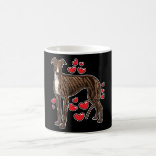 Caneca De Café Galgo Espanol Greyhound Gift