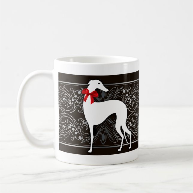 Caneca De Café Galgos elegantes (Esquerda)