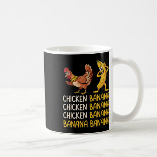 Caneca De Café Galinha Banana