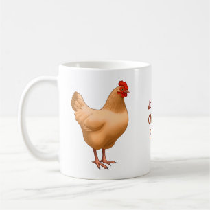 Caneca De Café Galinha Buff Orpington Hen