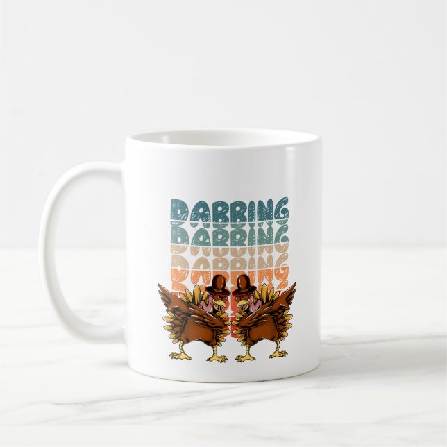 Caneca De Café Galinha Dabbing (Esquerda)