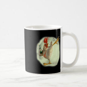Caneca De Café Galinha-de-frango Karate Kick Legal Chicken Engraç