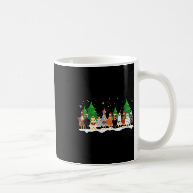 Caneca De Café Galinha-de-Natal - Galinha-de-Corte (Direita)