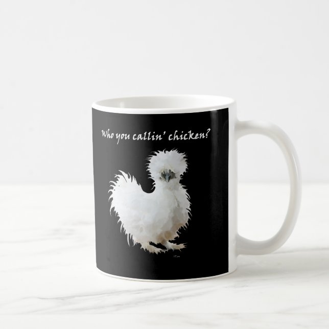 Caneca De Café Galinha de seda  (Direita)