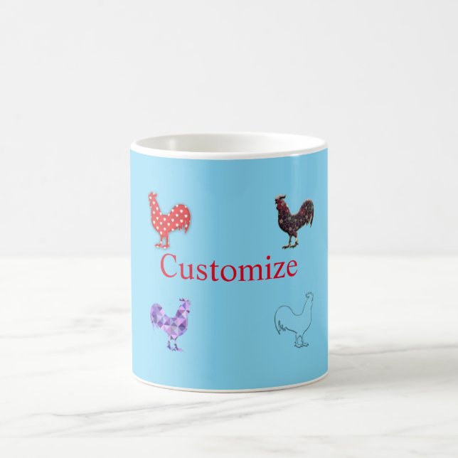 Caneca De Café Galinha Hens Thunder_Cove (Centro)