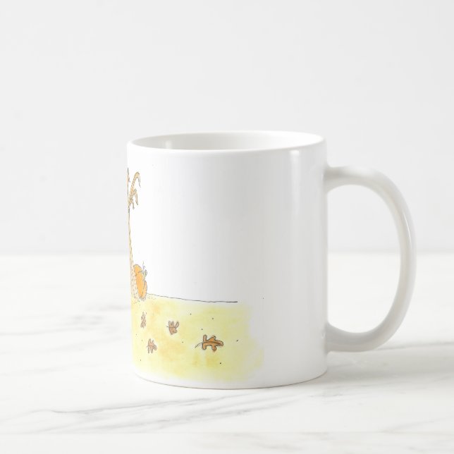 Caneca De Café Galinha no milho (Direita)