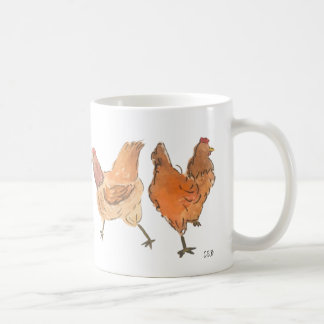 Caneca De Café Galinhas