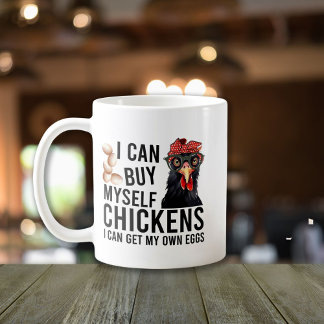 Caneca De Café "Galinhas"