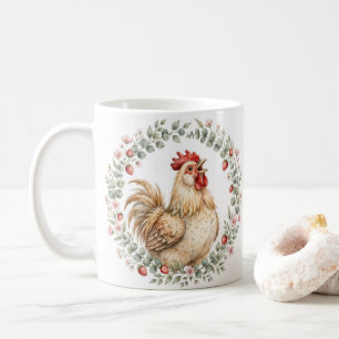 Caneca De Café Galo Amanhecer - Suas Misericórdias São Novas Toda