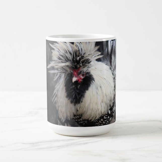 Caneca De Café Galo com crista polonês (Centro)