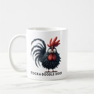 Caneca De Café Galo da Manhã - Fock-a-doodle-doo!