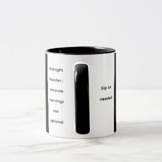 Caneca de Café Galo da Meia-Noite