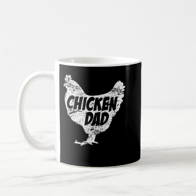 Caneca De Café Galo do Quintal Hen Flock (Esquerda)