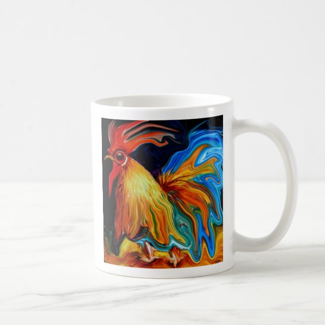 Caneca De Café galo líquido, galo líquido (Direita)