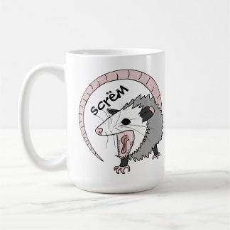 Caneca De Café Gambá gritando