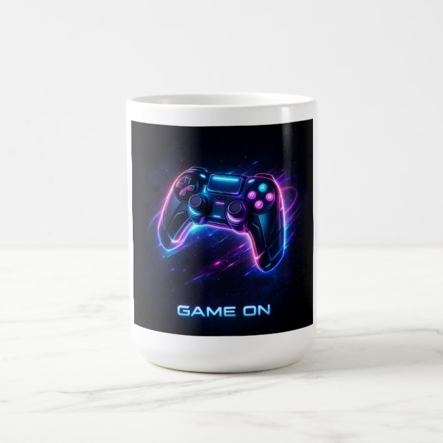 Caneca De Café Game On Gaming Mug (Centro)