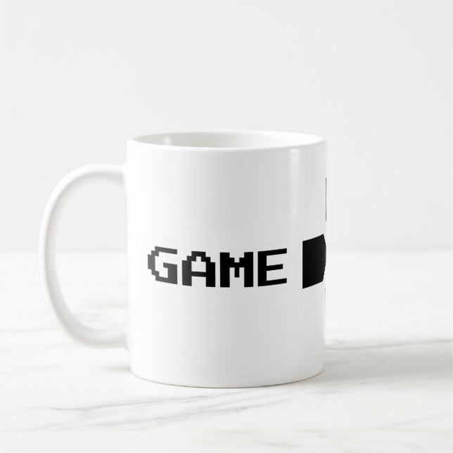 Caneca De Café Game Over Coffee Mug - Perfeito para os jogadores (Esquerda)