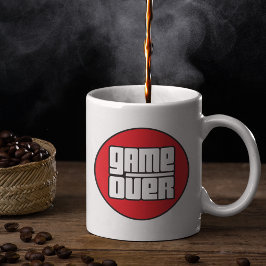 Caneca De Café Game Over - Gamer's
