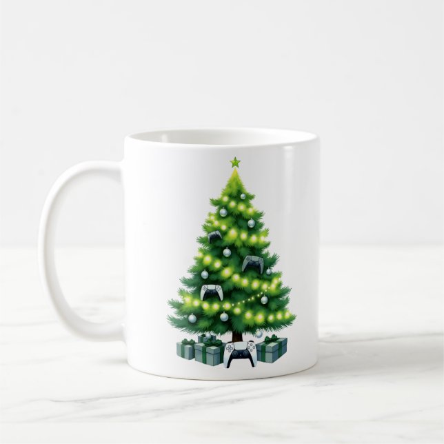 Caneca De Café Gamer Christmas Mug (Esquerda)
