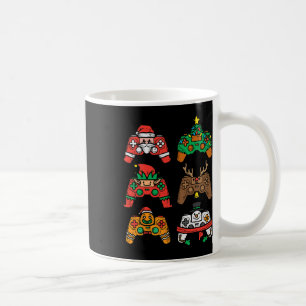 Caneca De Café Gamer Controller Xmas Gaming Men Ki
