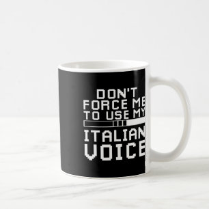 Caneca De Café Gamer Italiano Sarcástico Sarcasmo Italiano Jogos