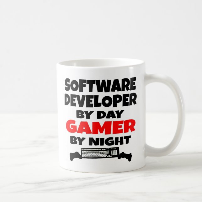 Caneca De Café Gamer para desenvolvedores de software (Direita)