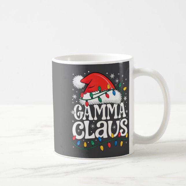 Caneca De Café Gamma Claus Funny Xmas Christmas Grandma Holiday S (Direita)