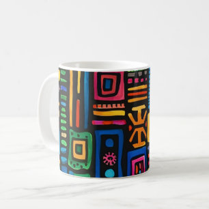 Caneca De Café Gana Kente