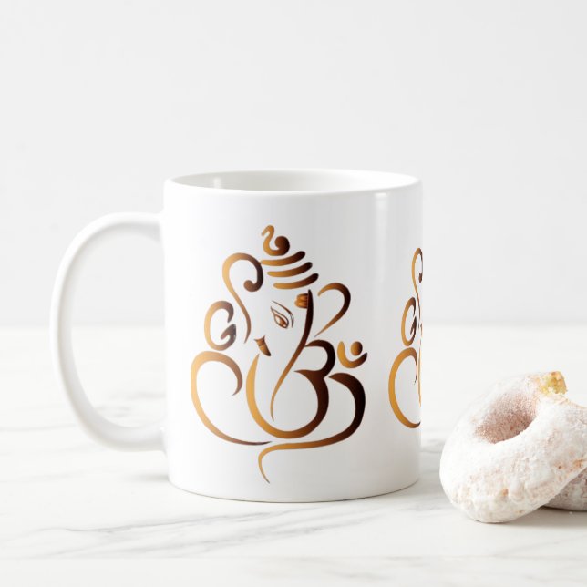 Caneca De Café Ganapati (Com Donut)