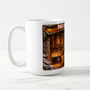 Caneca De Café Ganchos de Carne Ladino de Yule Islandês